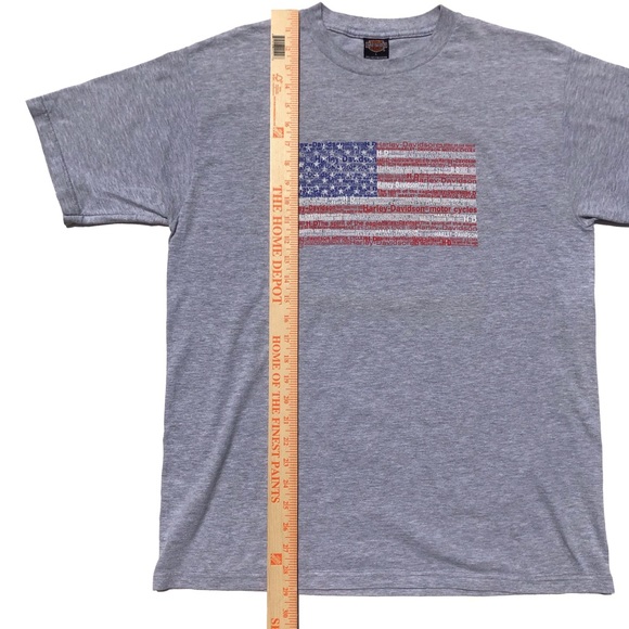 HARLEY DAVIDSON Mobile ALABAMA flag twin cam Shirt - Picture 6 of 7